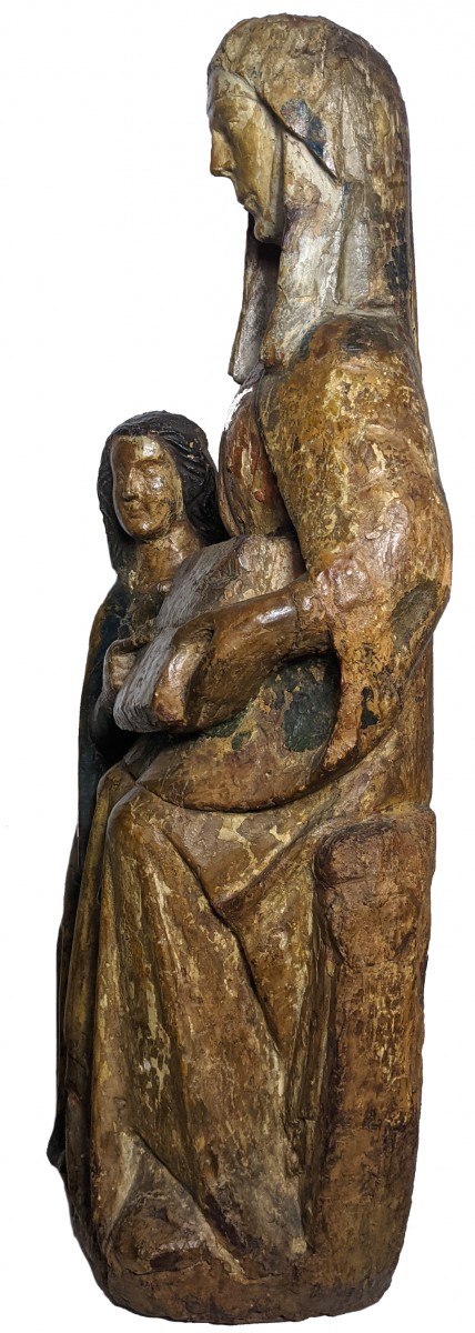 Teaching the virgin.