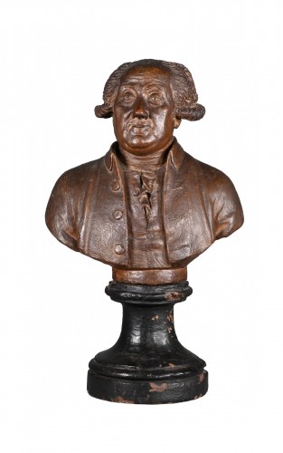 Buste en terre cuite vers 1780 - François Martin de Grenoble (1761-1804)