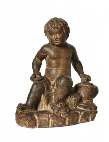 Terracotta putto, follower of Giovanni della Robbia, circa 1520-1540