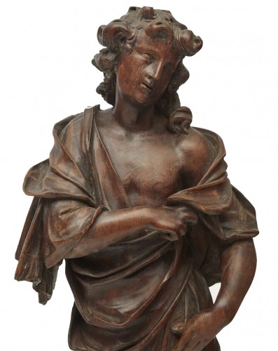 Pair of angels, Mathieu van Beveren (1630-1691) and workshop - Sculpture Style Louis XIV