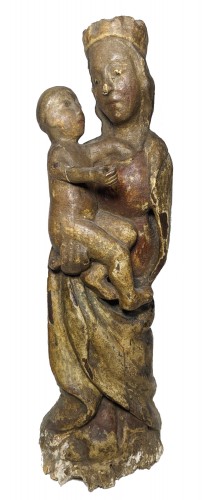 Petite Vierge à l'Enfant, Autriche, probablement Salzbourg, vers 1500