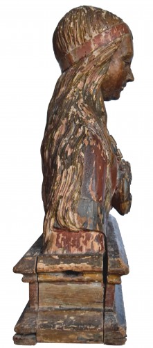 Buste reliquaire de la Renaissance, Picardie ou Champagne - La Sculpture Françoise