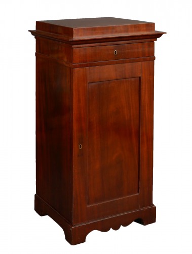 North German mahogany pedestal cabinet, 1820