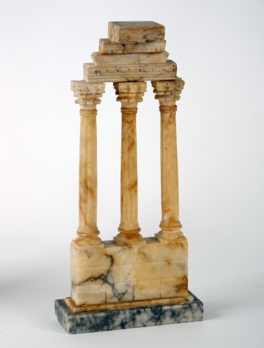 Maquette des ruines du temple de Castor et Pollux - Ladron de Guevara