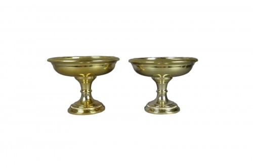 Tétard à Paris - Pair of silver gilt bowls