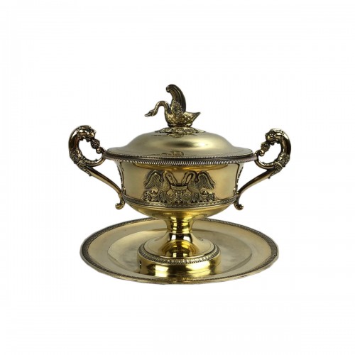 French Silver-Gilt Ewer, with the Coat of Arms of the English Royal Family  - Ref.86220