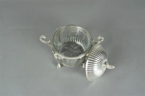 Empire-period silver cruet by A.Mignerot in Paris - Antique Silver Style Empire