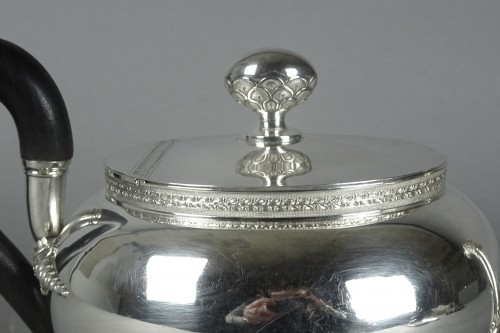 Solid silver teapot early 19th century - J.G Dutalis in Brussels - 