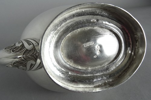 Antiquités - Solid silver teapot early 19th century - J.G Dutalis in Brussels