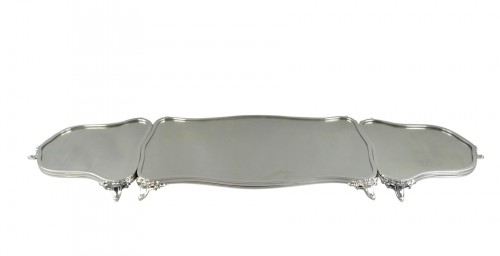 Surtout de table en métal argenté vers 1880 - 1920