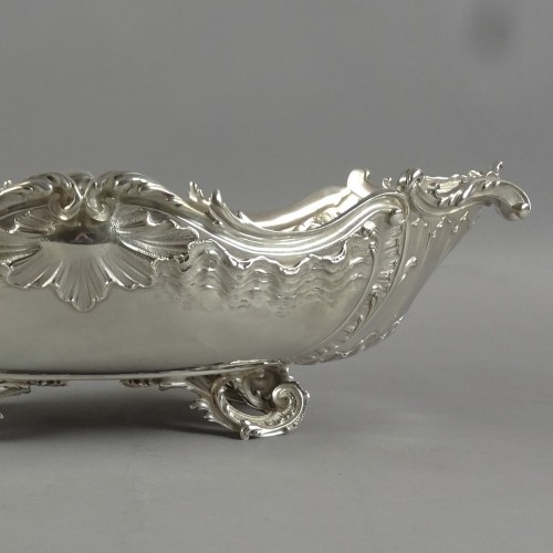 Art nouveau - Harleux - Paris Jardinière en argent massif