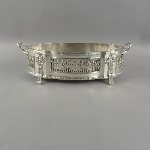 XXe siècle - Laigniez - Paris Jardinière en argent massif