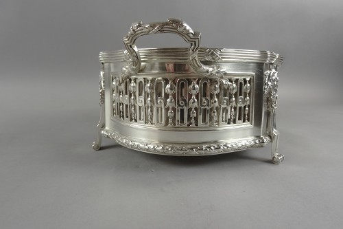 Laigniez - Paris Jardinière en argent massif - Art nouveau