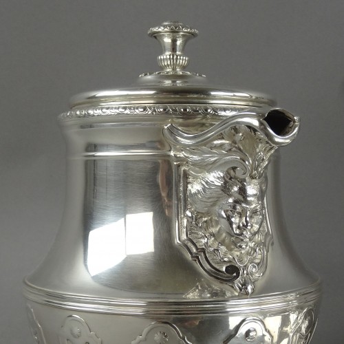 Napoléon III - Service à thé et café, modèle aux continents - Christofle