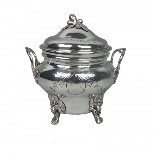 Sucrier en argent de Marseille 1783 par Joseph Teissere
