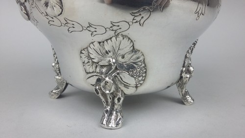 Sucrier en argent de Marseille 1783 par Joseph Teissere - Argenterie et Orfèvrerie Style Louis XVI