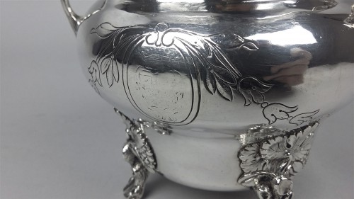 Argenterie et Orfèvrerie  - Sucrier en argent de Marseille 1783 par Joseph Teissere
