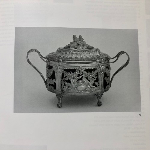 Louis XVI - Silver sugar bowl by Marc-Etienne JANETY in Paris in 1786