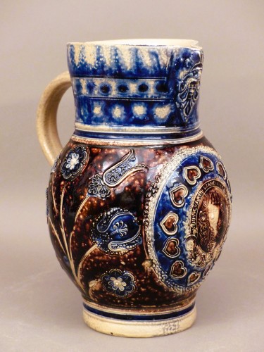 Antiquités - Westerwald stoneware jug dated 1679 &quot;Treaty of Nijmegen&quot;