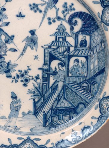 Un plat en faïence de Delft du début du XVIIIe siècle - Le Cabinet d'Amateur