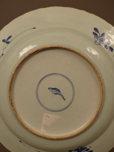 Chinese Kangxi blue and white porcelain platter, 17th century - 