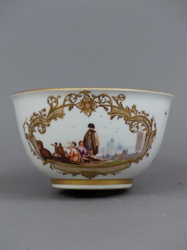 Coupe en porcelaine de Meïssen circa 1740 - Le Cabinet d'Amateur