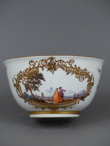  - Coupe en porcelaine de Meïssen circa 1740