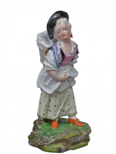 Statuette en porcelaine de Hochst de J.P. Melchior