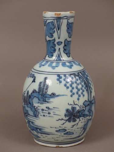 Céramiques, Porcelaines  - Pichet en faïence de Delft de la fin du XVIIe siècle