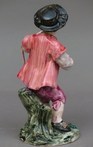 XVIIIe siècle - Figurine en faïence de Marseille XVIIIe siècle