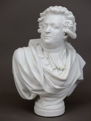 Buste de Mirabeau, Manufacture du Fbg. Saint-Denis XVIIIe siècle - 