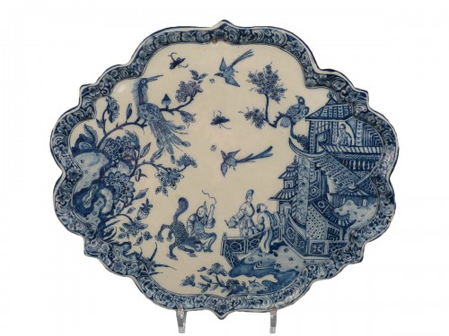 Plaque de Delft, fabrique du pot de Métal, début 18e siècle