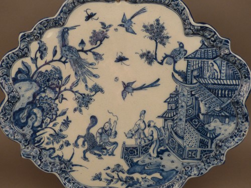 Plaque de Delft, fabrique du pot de Métal, début 18e siècle - Céramiques, Porcelaines Style 