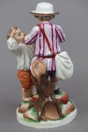 18th century - 18th century Niderviller&#039;s porcelain group