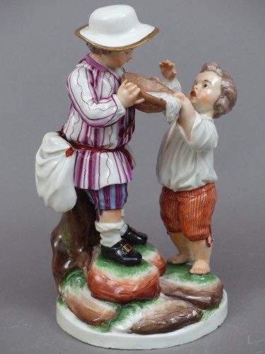 18th century Niderviller&#039;s porcelain group - 