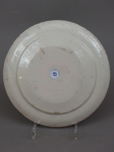 Céramiques, Porcelaines  - Plat en faïence de Makkum, 18e siècle