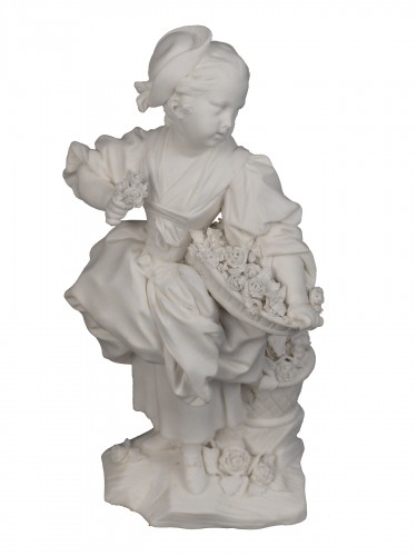 Statuette en porcelaine tendre de Vincennes vers 1753 - 1754