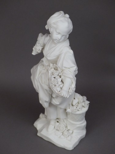 Statuette en porcelaine tendre de Vincennes vers 1753 - 1754 - Louis XV