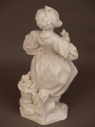 Antiquités - Statuette en porcelaine tendre de Vincennes vers 1753 - 1754