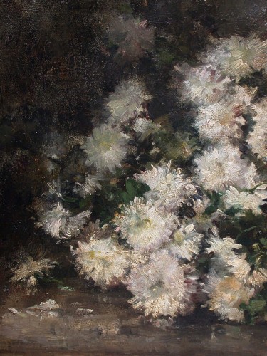 Tableaux et dessins Tableaux XIXe siècle - Bouquet - Hubert Bellis (1831-1902)