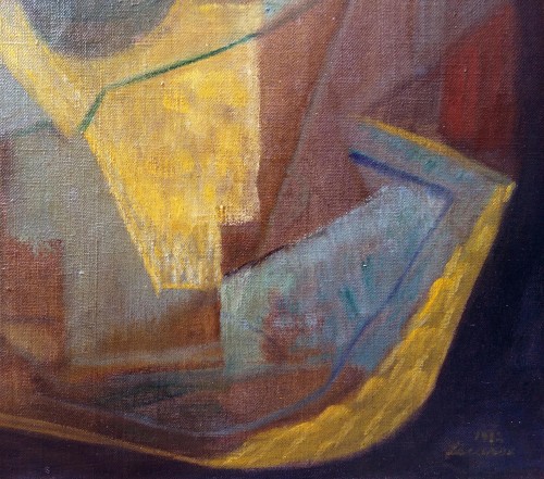 XXe siècle - Nature morte aux pommes - Joseph Lacasse (1894-1975)