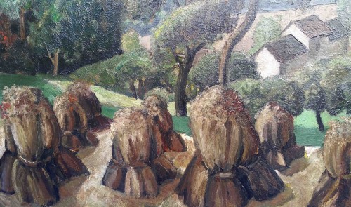 Paintings & Drawings  - Landscape of Burgundy by TOLEDO PIZA (1887-1945)