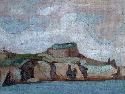Belle-Île-en-Mer - Mario Prassinos (1916-1985) - Paintings & Drawings Style Art Déco