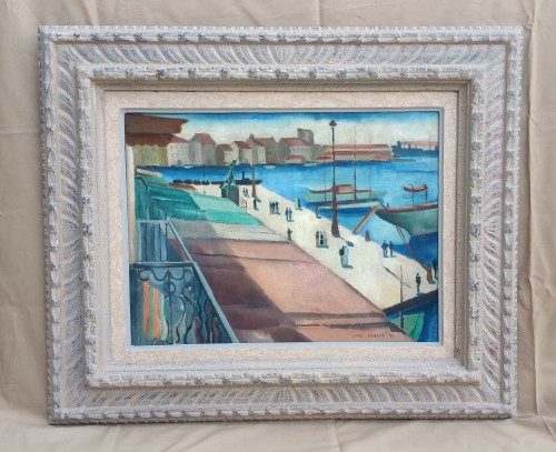 The port of Toulon - Jean Berque (1896-1954) - 