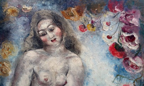 Baigneuse - Lydia RADDA (1891-1967) - Tableaux et dessins Style Art Déco