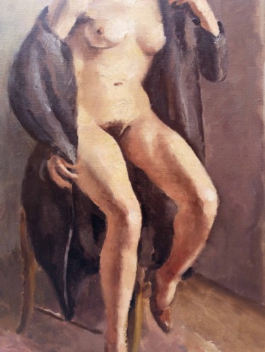 Tableaux et dessins Tableaux du XXe siècle - Nu - Maurice Asselin (1882-1947)