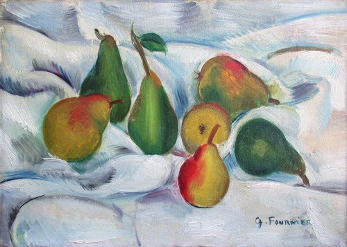 Seven Pears - Gabriel Fournier (1893-1963)