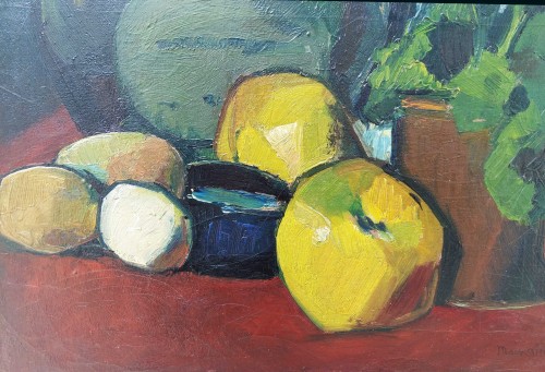 Nature Morte - Lucien Mainssieux (1885-1958) - Tableaux et dessins Style Art Déco
