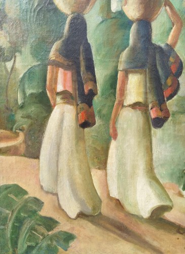 20th century - Washerwomen - Laura RODIG PIZARRO (1901-1972)