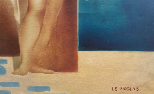 Les Baigneuses - Robert Le Ricolais (1884-1977) - Art Déco